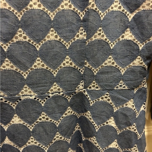 GODDIVA of London Blue and White Button-Up Dress Sz 8 NWT!! - Picture 14 of 16